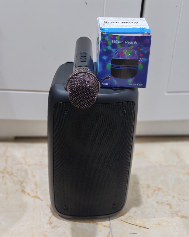 karaoke Microphone+ LED mini Magic - 3