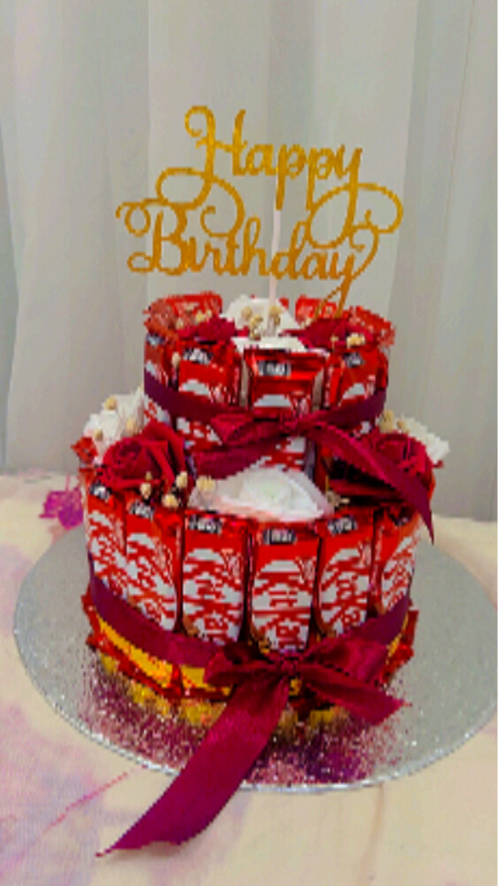 flower bouquet and chocolate bouque - 13