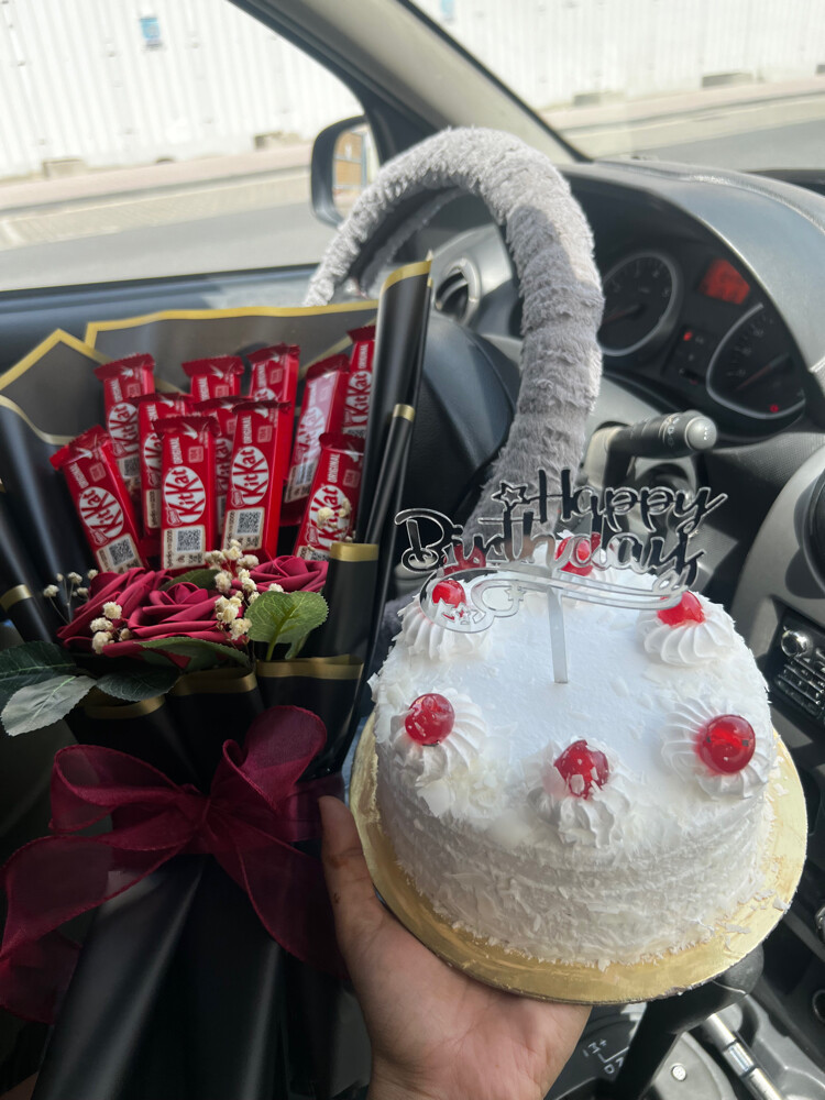 flower bouquet and chocolate bouque - 4