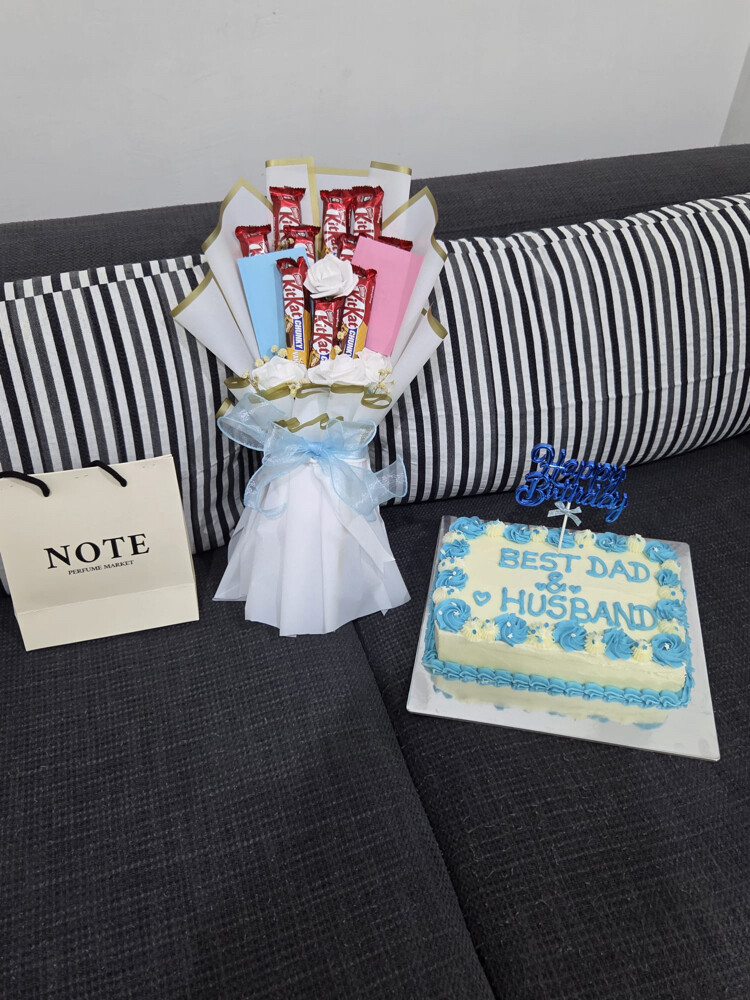 flower bouquet and chocolate bouque - 9