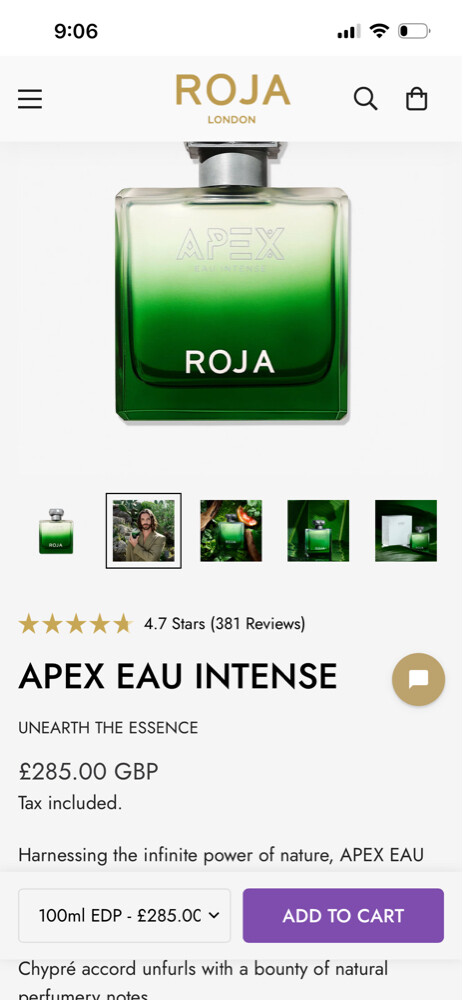 عطر روجا ابكيس بريطاني - 2