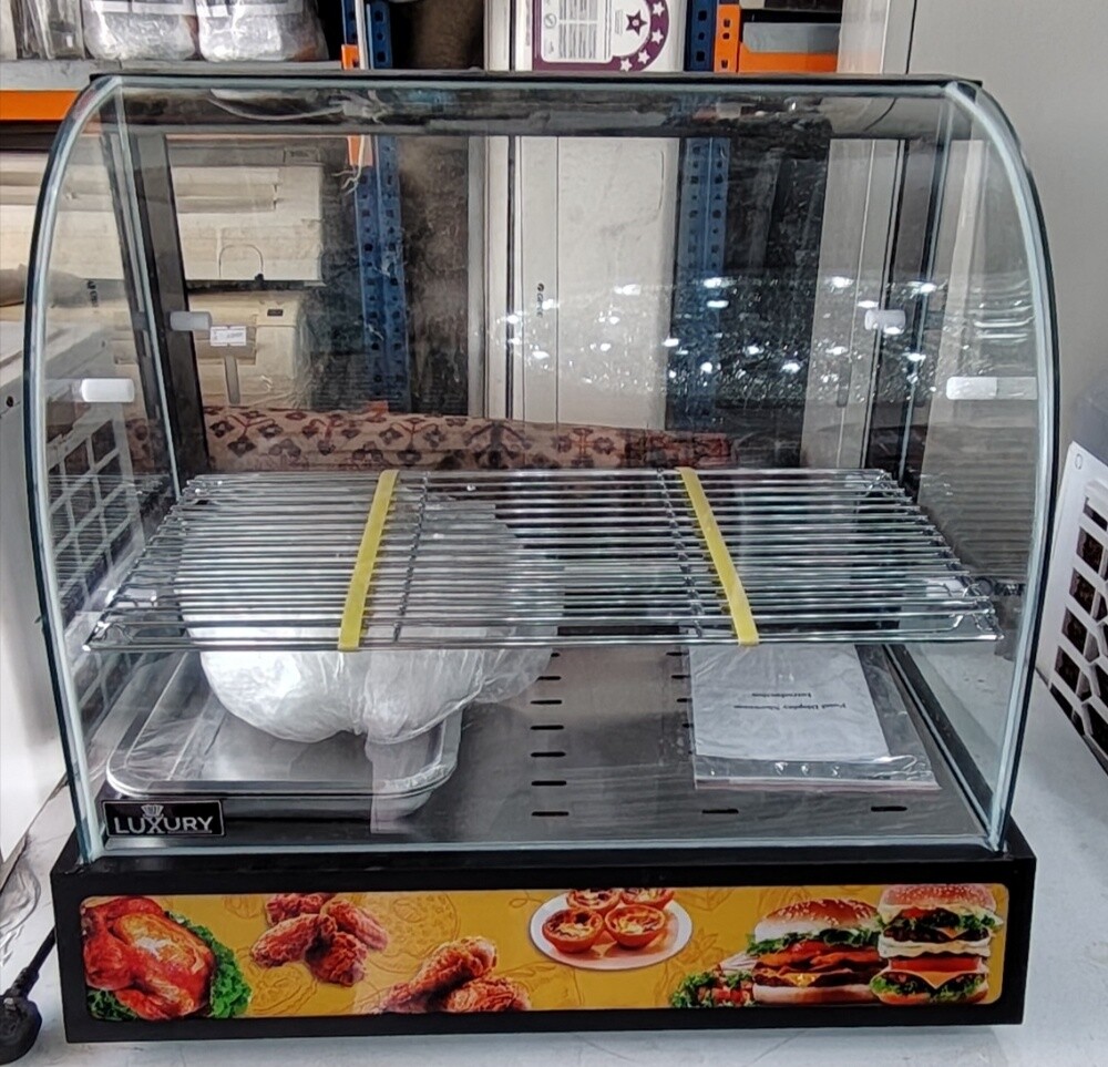 glass food warmer display - 1