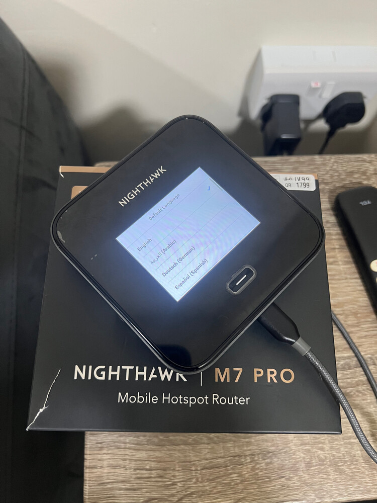 Netgear M7 Pro used 1 month - 2