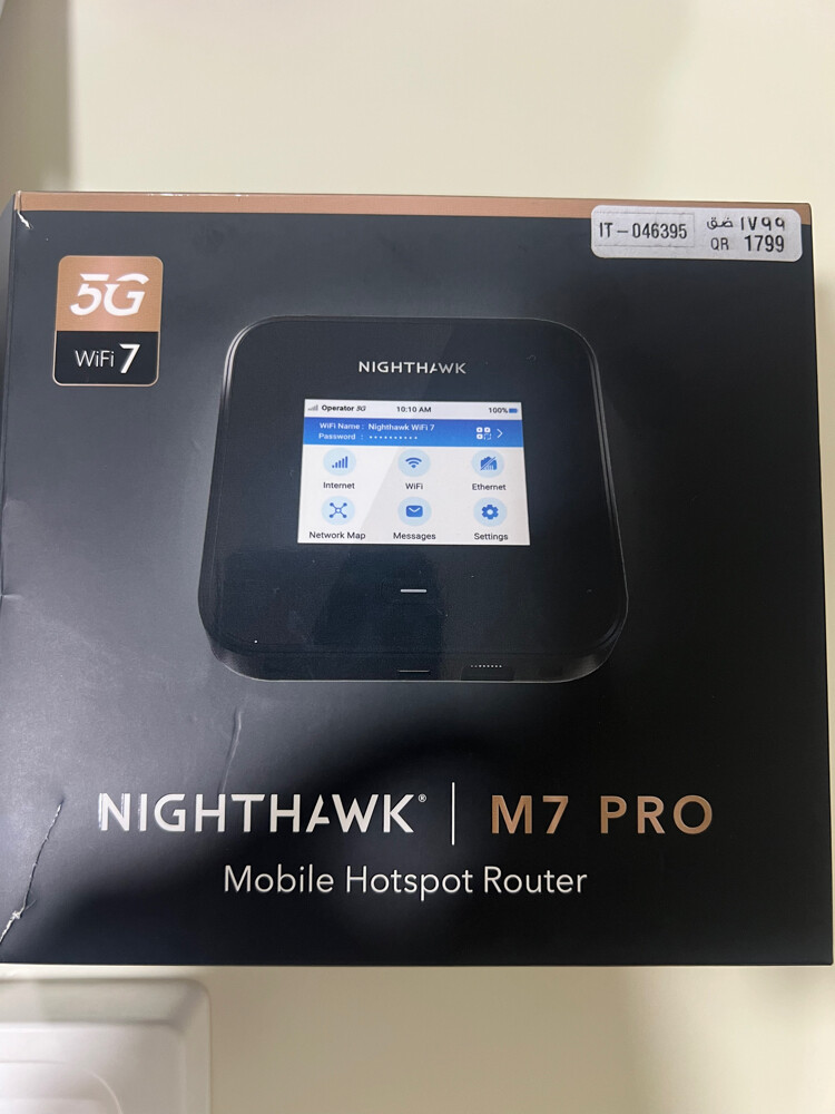 Netgear M7 Pro used 1 month - 3