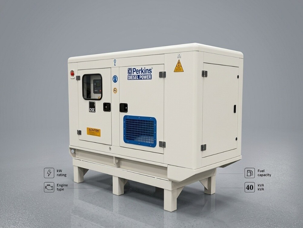 perkins diesel ganerator40 kva - 1