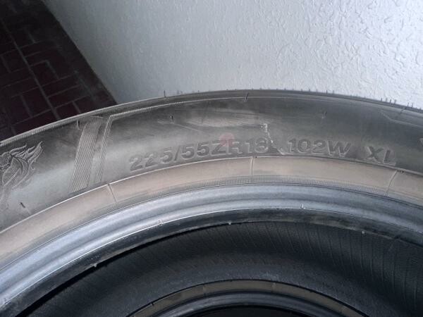 225/55 R18 Tires for Sale  Set of - 6