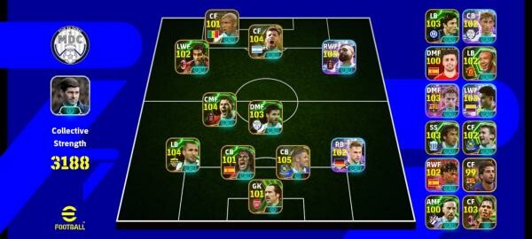 efootball with 15icons.3250+rating - 1