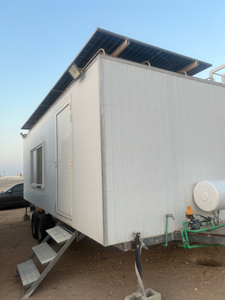 Porta cabin with solar system - 2
