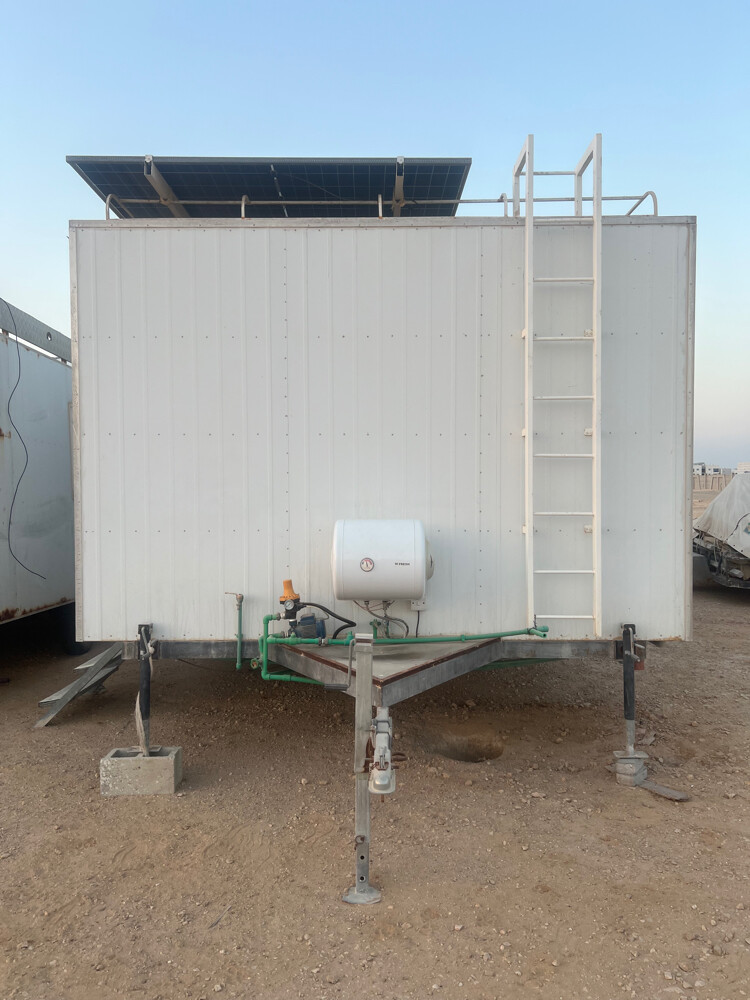 Porta cabin with solar system - 1