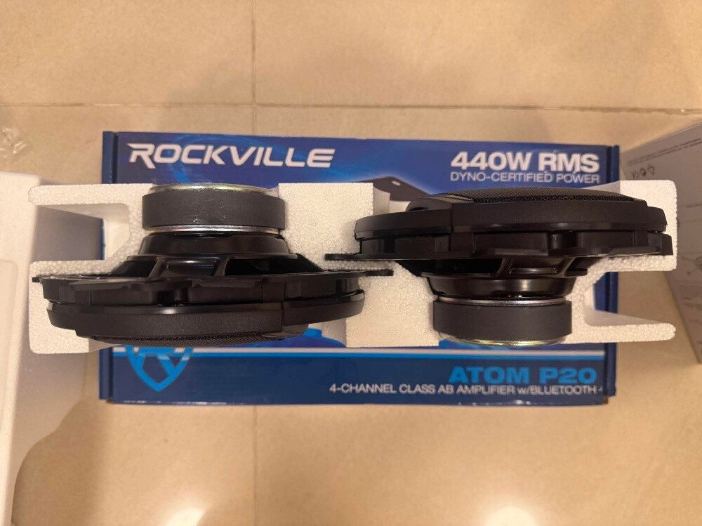 Brand new car sound system - 5