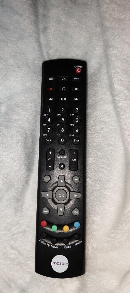 Ooredoo Mozaic TV Receiver Remote - 1