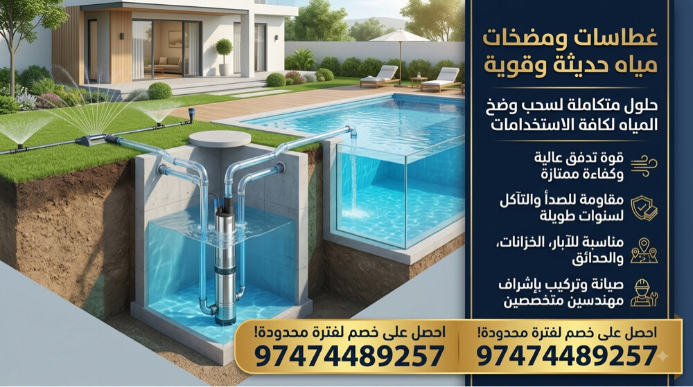 حفر ابار المياه وتركيب الغطاسات - 2