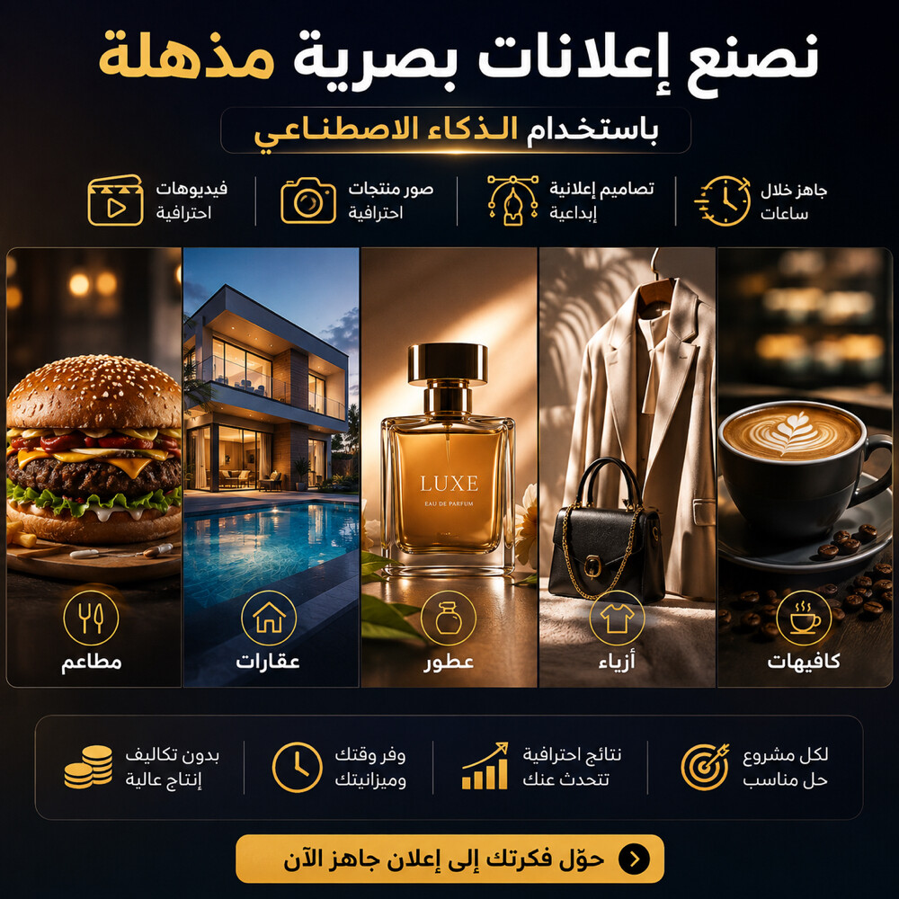 مشروعك يستاهل إعلان بالذكاء  - 1