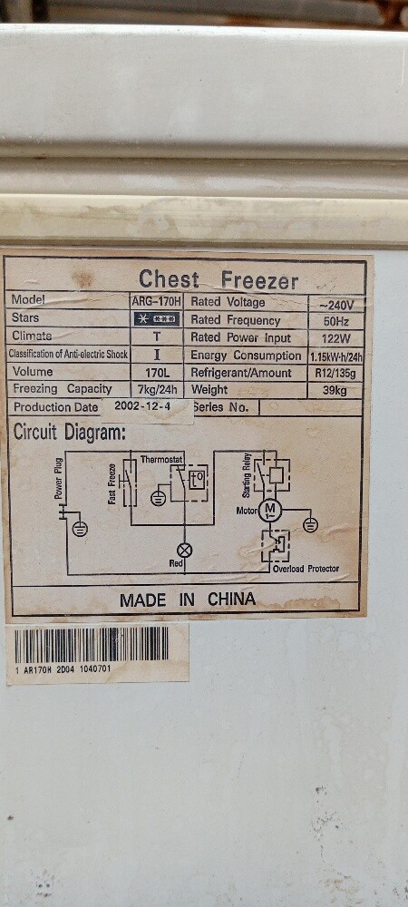 Refrigerator & freezer, - 4
