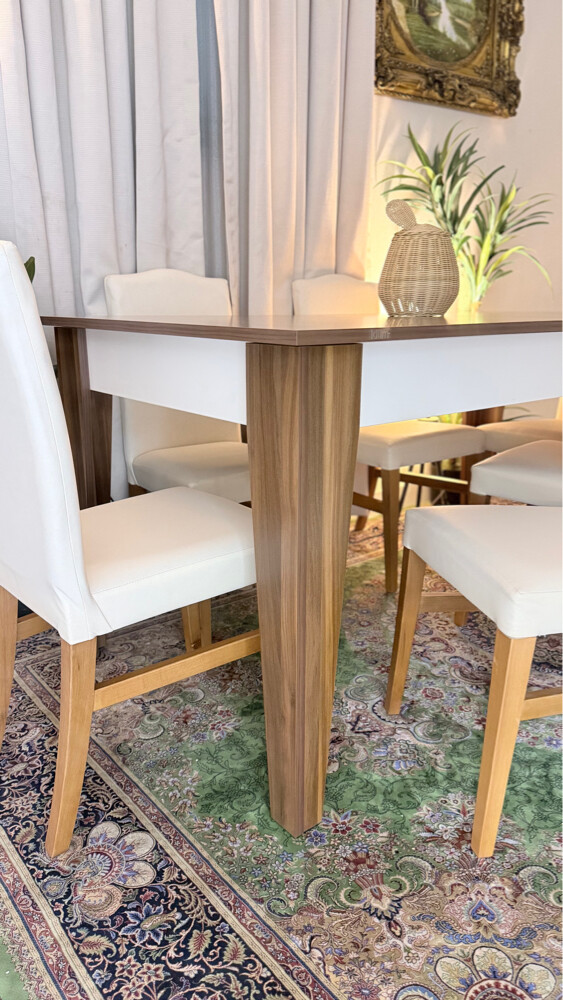 New dining table with 6 chair  - 14
