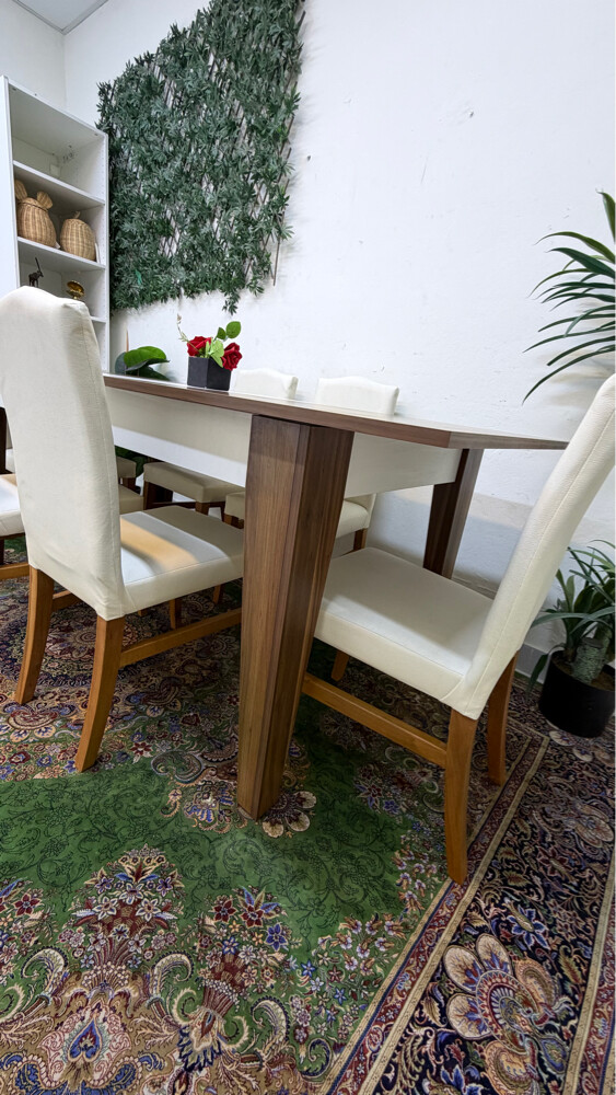 New dining table with 6 chair  - 7