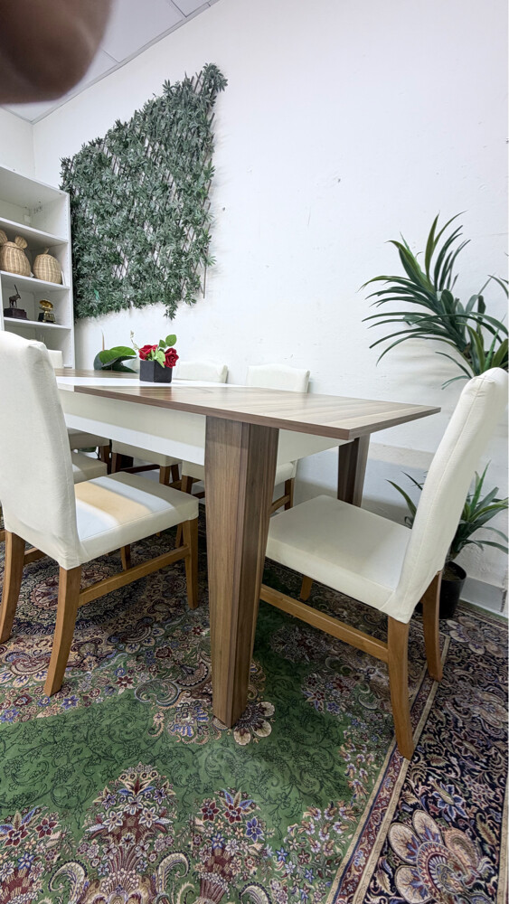 New dining table with 6 chair  - 6