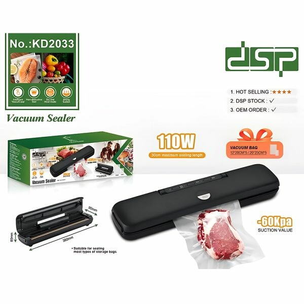DSP KD2033 Vacuum Sealer - 4