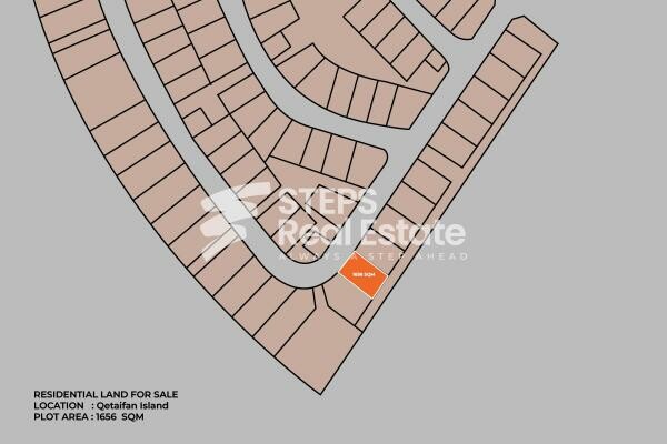 Plot on Qetaifan Island, Lusail - 1