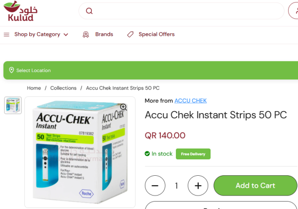 Accu-Check Instant Device & Strip - 4