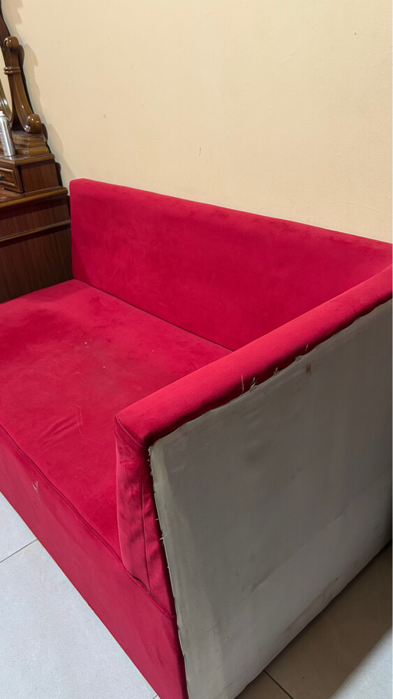 red sofa - 2
