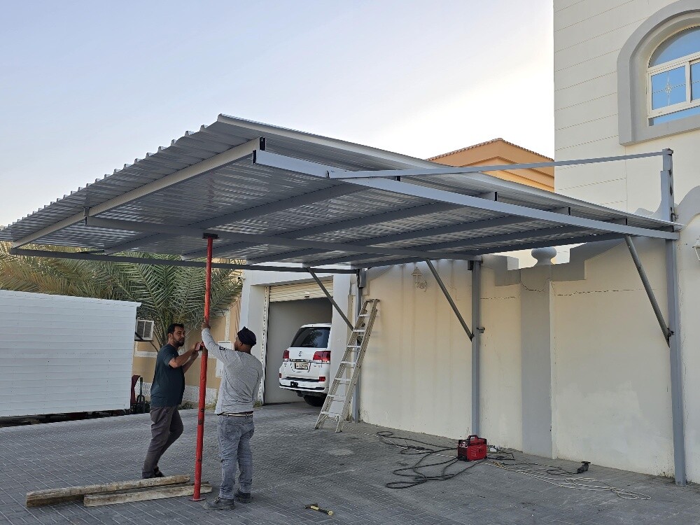 Pergola decor car parking shade - 9