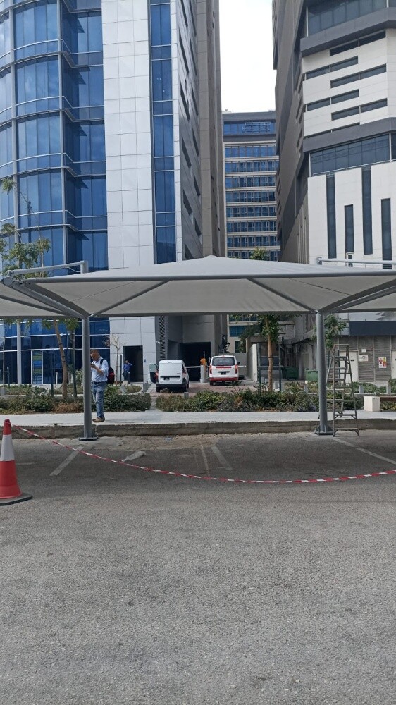 Fabric clothes car parking shade - 3