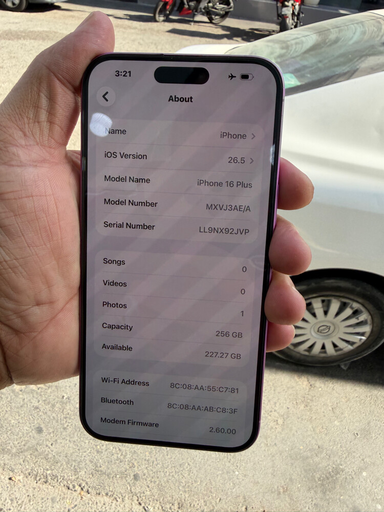 I phone16 plus 256gb - 3