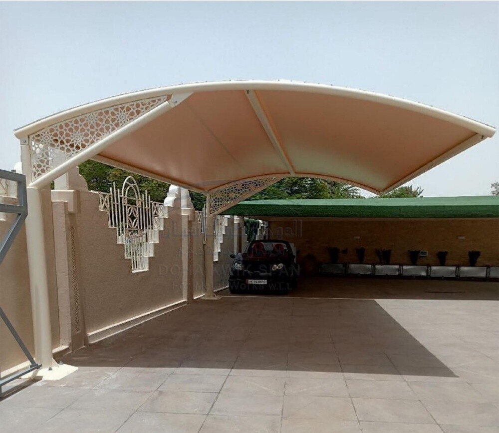Fabric clothes Shades car parking - 3
