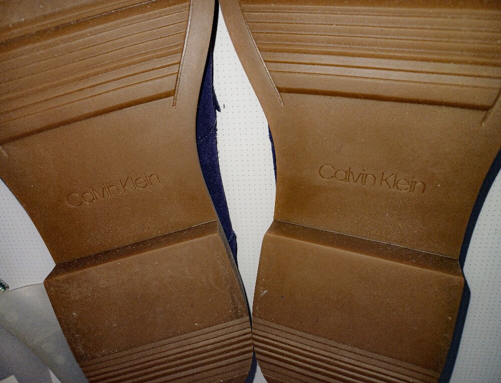 Calvin Klein Vance Blue Leather 44 - 9