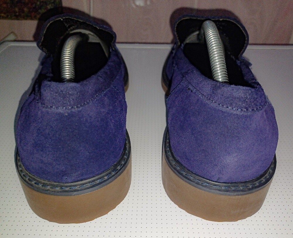 Calvin Klein Vance Blue Leather 44 - 6
