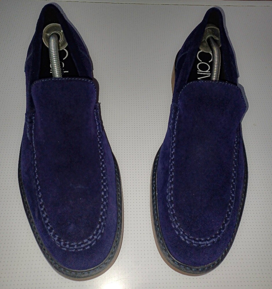 Calvin Klein Vance Blue Leather 44 - 1