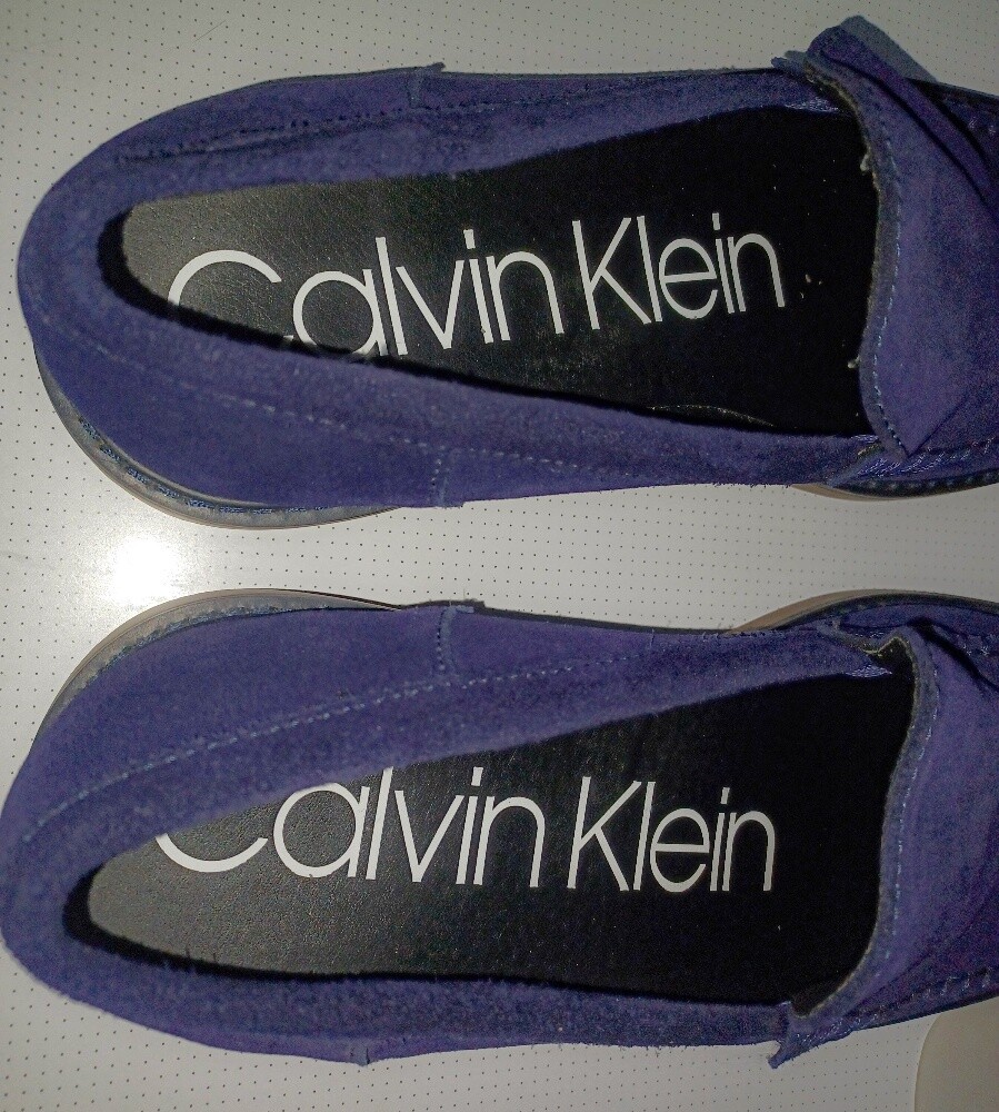 Calvin Klein Vance Blue Leather 44 - 2