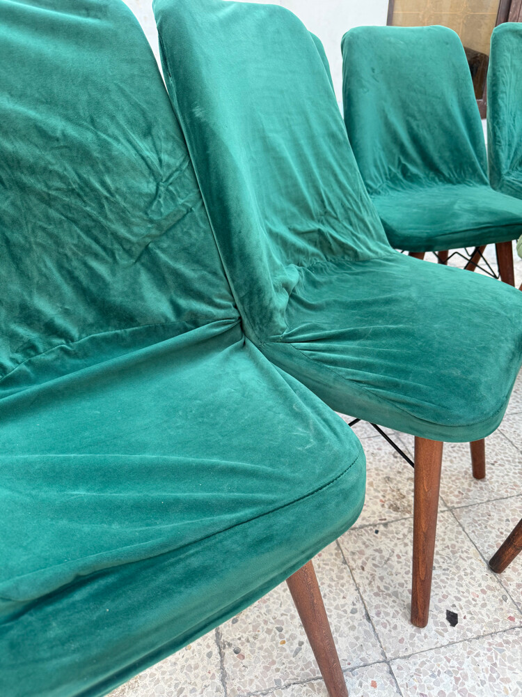 green chairs  - 3