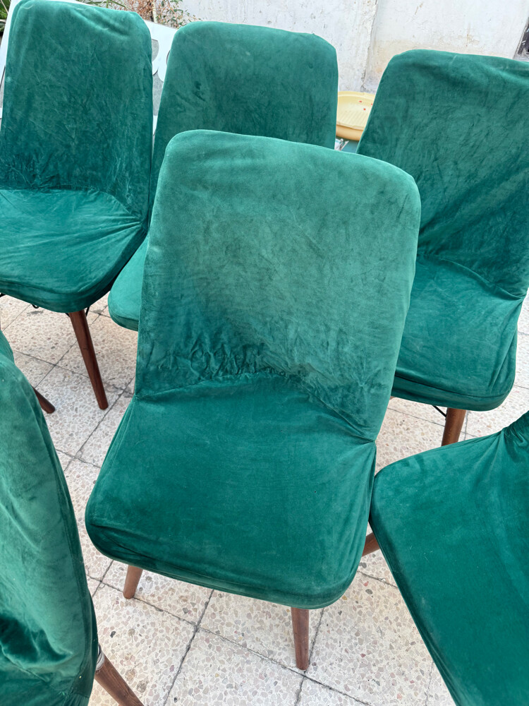 green chairs  - 4