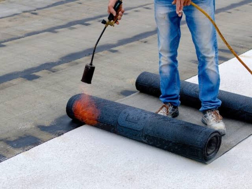 Membrane Waterproofing Installation - 1