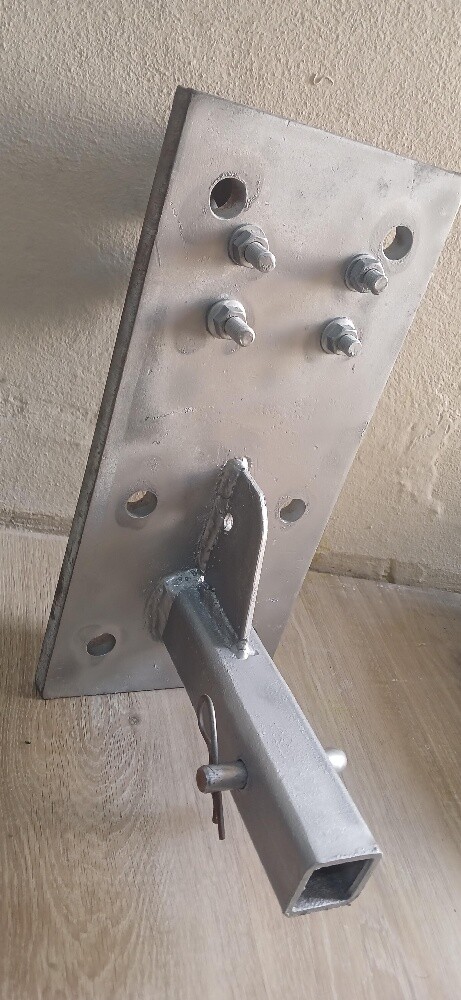 heavy-duty adjustable trailer hitch - 3