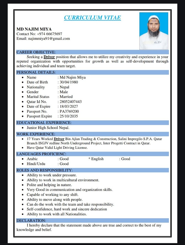 Md Najim Miya - 1