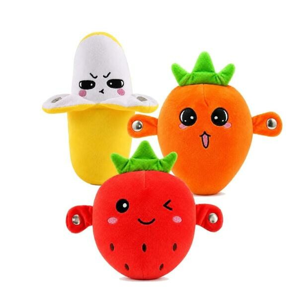 Interactive Musical Fruit Plush Toy - 1