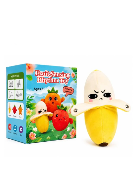 Interactive Musical Fruit Plush Toy - 9
