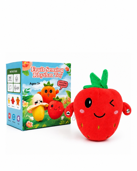 Interactive Musical Fruit Plush Toy - 8