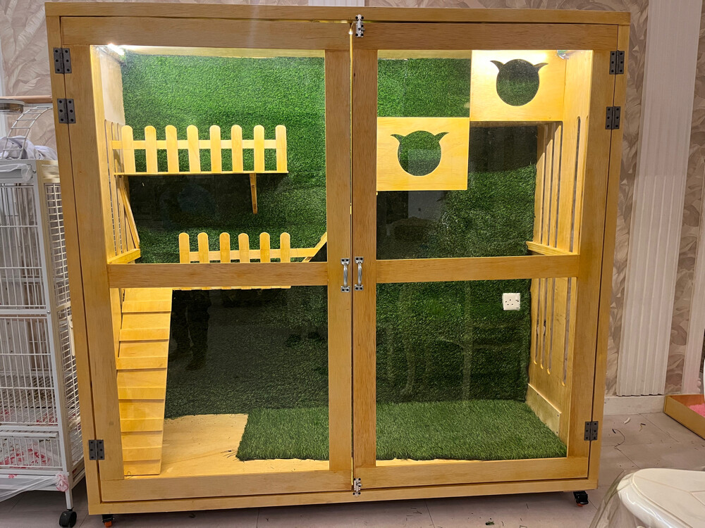 Cat  Hen & ducks birds cages - 2