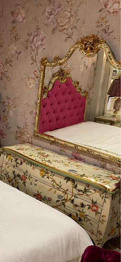 Italian double bed - 2