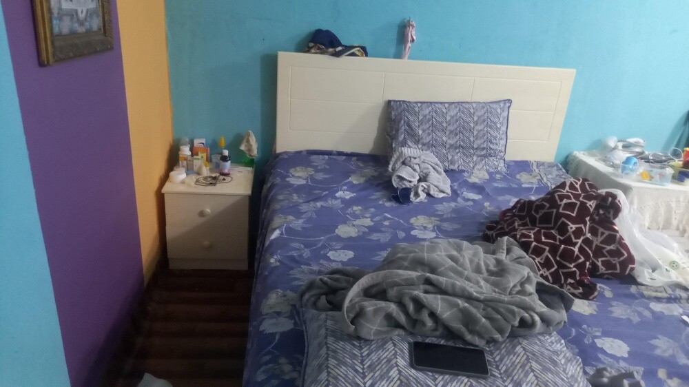 Bed for sale new  with side table - 1