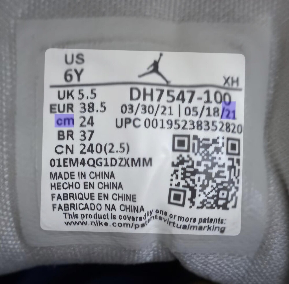 Mike Air Jordan 1 Low MMD BG - 3