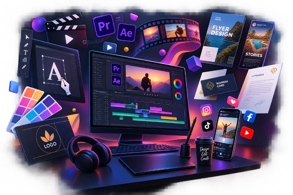Video Editor - Graphic Designer - 1