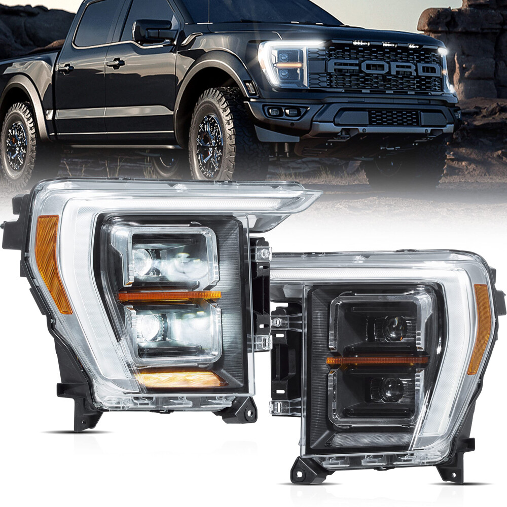 ford f150 headlights - 1