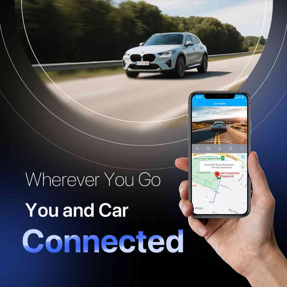 4g Car Dashcam with GPS JC270 - 5