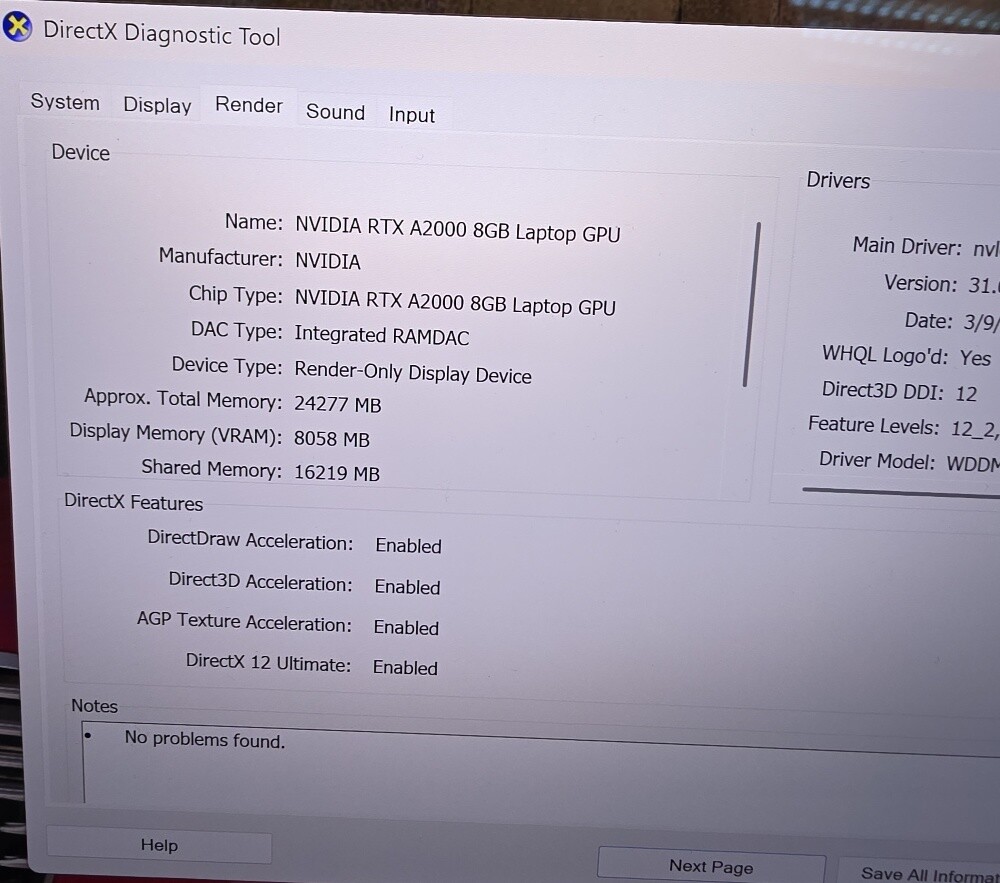 DeLL Precision i7 32GB-1.2T RTX 8GB - 19