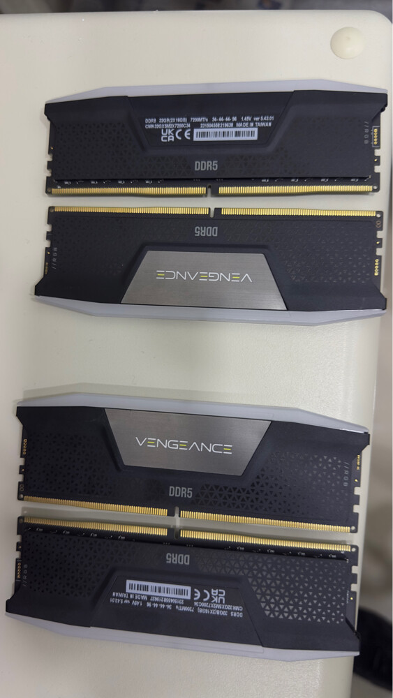 RAM 32GB / 7200 mts / CL34 - 3